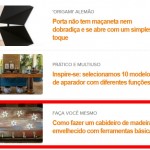 Além da Rua Atelier na home da Globo.com