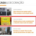 Mais Além da Rua Atelier na home da globo.com