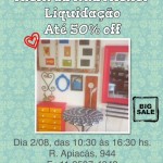 Vem pra mega liquidação do atelier!!!