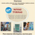 Cursos no atelier - Novas turmas