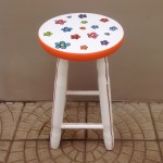 Um banco colorido e outras fofuras!