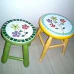 Pastilhas, cacos e cores! Mosaico no Inspirações dos Leitores!