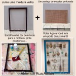 Como fazer um porta bijoux maravilhoso, com eucatex perfurado - Faça você mesmo