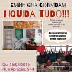 Vem pra LIQUIDA TUDO no atelier!!!