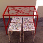 Colorindo e transformando móveis de ferro - Faça você mesmo