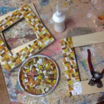 Moldura de mosaico, alunas, caixote e periscope #vlog