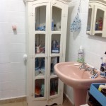 A cristaleira foi parar no banheiro! - Decoração