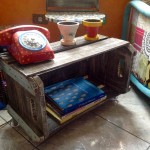 Como fazer estante com caixote - Minha participação no Programa Vida Melhor