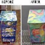 Transformação radical numa cômoda condenada - DIY