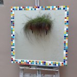 Mosaicos emoldurando espelhos! Para deixar a casa mais linda e colorida!