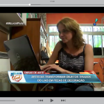 Reportagem da Rede TV! Veja como lixo pode virar ítens de decoração