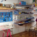 Organizando e limpando minha oficina - Vlog