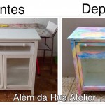 Customizando e renovando uma cômoda - Antes e depois