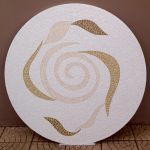 Mosaico - Espiral, curvas, e uma das mesas mais lindas que já fiz