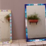 Lindos e coloridos espelhos de mosaico - Dezembro de 2016