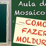 Faça você mesmo | Lousa personalizada com moldura de mosaico | Vídeo