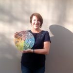 Minhas alunas e alunos do Curso de Mosaico - Maio de 2017