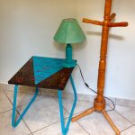 DIY | Fiz um criado mudo reaproveitando materiais | #tireidacaçamba