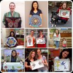 Cursos no Atelier - Mosaico, Pintura de Móveis, Telas Abstratas e Vasos, Pintura em Madeira, Pontilhismo, Reaproveitamento
