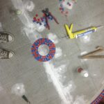 A mesa giga está quase pronta!!! #mosaico