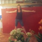 A maior tela que já pintei, e outras abstratas