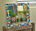 Como decorar seu lavabo com espelhos de mosaico