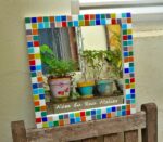 Como decorar seu lavabo com espelhos de mosaico