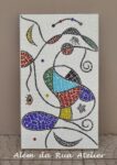 Meu mosaico favorito - Inspiração: Miró