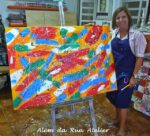 Curso - Como pintar tela abstrata